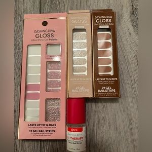 New dashing diva gel nail strips